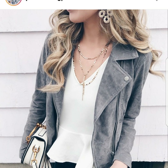 BLANKNYC Suede Moto Jacket - Sold Out! - Picture 4 of 4